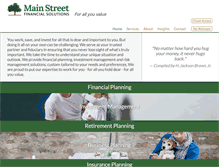 Tablet Screenshot of msfsolutions.com